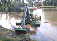 Очистка деревенского пруда