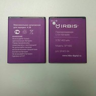 Аккумулятор для Irbis SP402 SP1400 1400 mAh по цене 800 руб./шт. в Москве